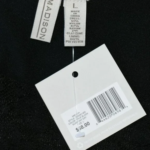 MADISON Black Top - Picture 5 of 5